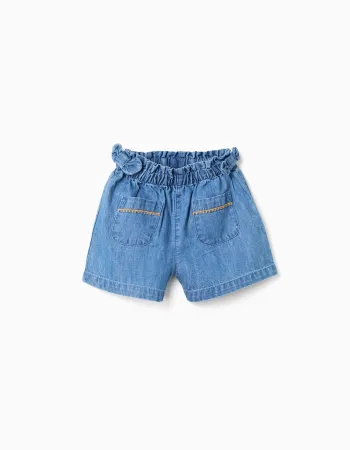 SHORTS DENIM, BLUE