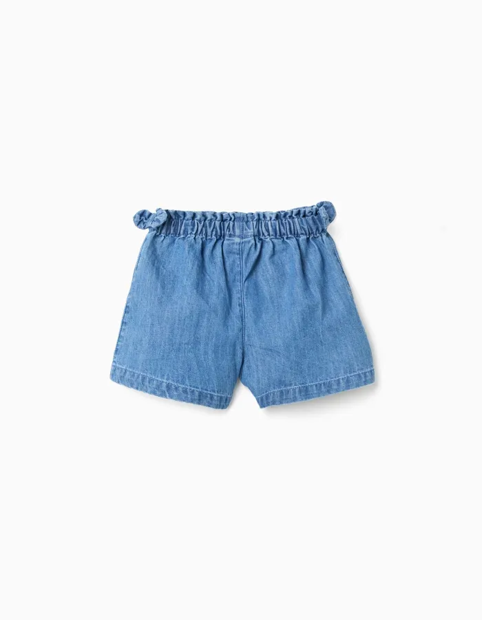 SHORTS DENIM, BLUE