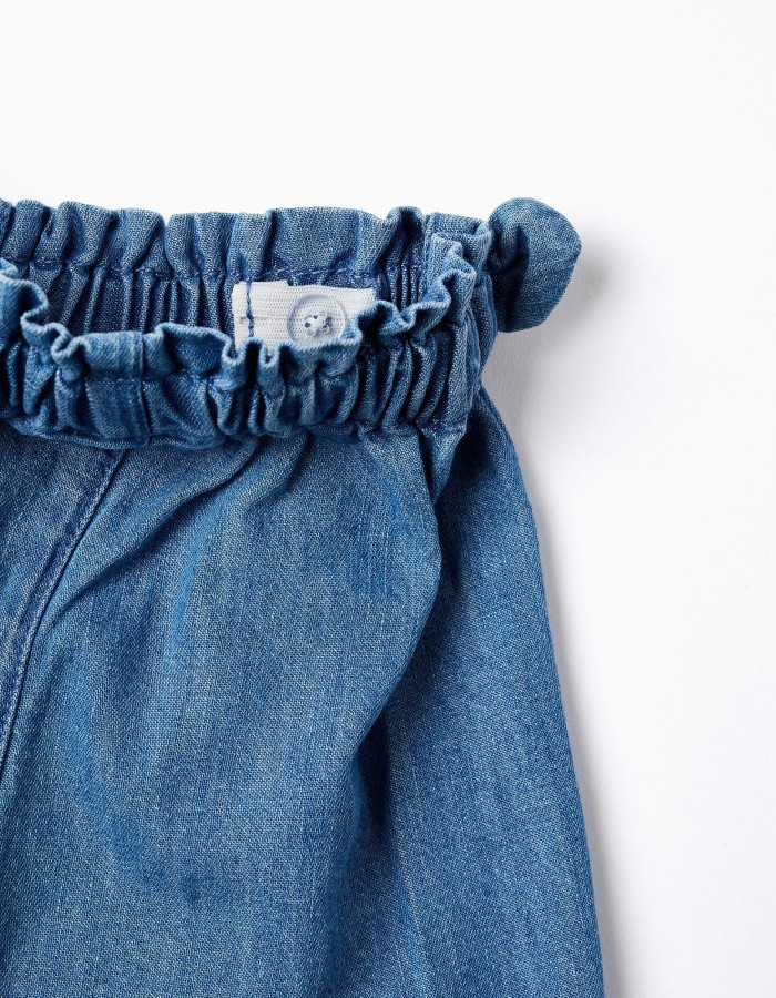 SHORTS DENIM, BLUE
