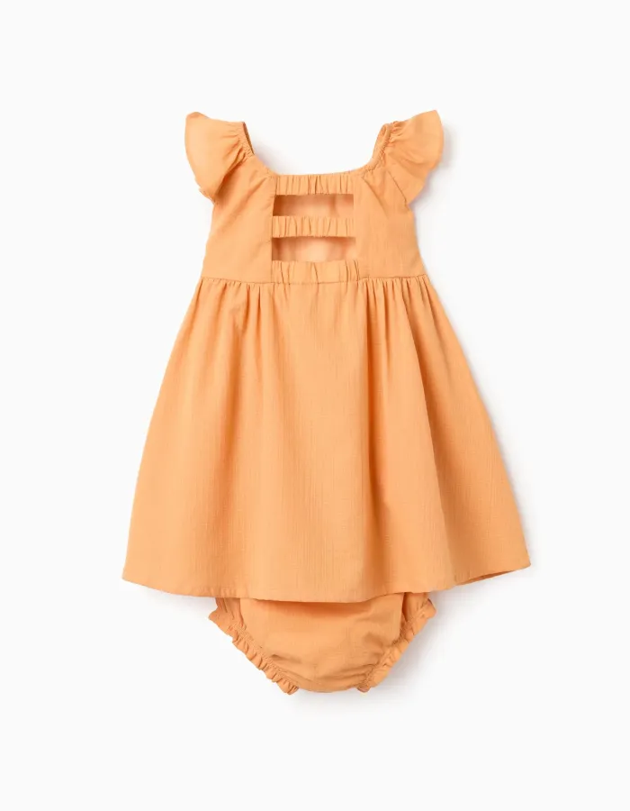 DRESS COTTON, DARK YELLOW