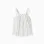 Sleeveless cotton top with ethnic stripes B&S for baby girls, multicolour