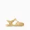 Flexible Rubber Sandals for Baby 'Jellyfish', Yellow