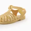 Flexible Rubber Sandals for Baby 'Jellyfish', Yellow
