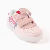 Light-up combined trainers with Minnie for baby girls, pink