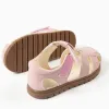 My First Steps sandals for newborn and baby girls, light pink