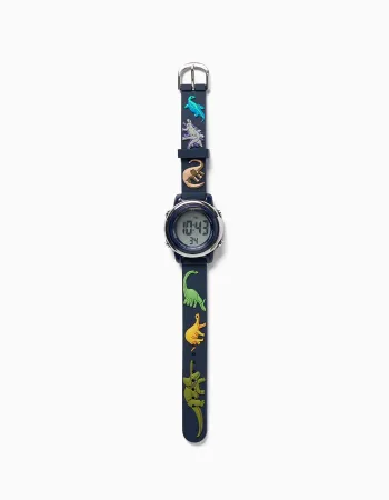 Digital Watch for Boys 'Dinosaurs', Dark Blue