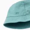 Twill Hat for Babies and Boys, Aqua Green