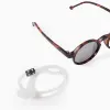 Round UV Level 3 Sunglasses for Children 5-10Y, Brown