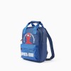 Backpack with Spider-Man prints for boys, dark blue