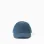 Cotton cap in denim for babies and boys, dark blue