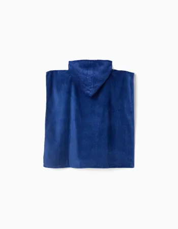 MAR BEACH PONCHO, DARK BLUE