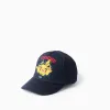 Twill cap with Pikachu print for babies and boys, dark blue