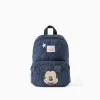 Mickey Mouse padded backpack for babies and boys, dark blue