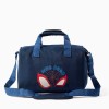Sports bag with Spider-Man prints for boys, dark blue