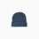 Ribbed knit beanie with colourful dots for boys, dark blue