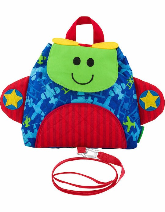 Stephen Joseph Little Buddy Airplane Kindergarten Backpack Multicolored