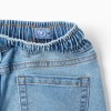 Slim fit jeans with drawstring for boys, light blue