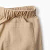Baggy pull-up trousers in cotton B&S for boys, beige