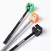 Minecraft black pen with silicone top for boys, assorted