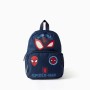 Backpack with Spider-Man prints for babies and boys, dark blue