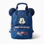 Backpack with Mickey prints and 3D ears for baby boys, dark blue