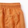 Short Swim Shorts for Boys 'Fast Dry', Orange