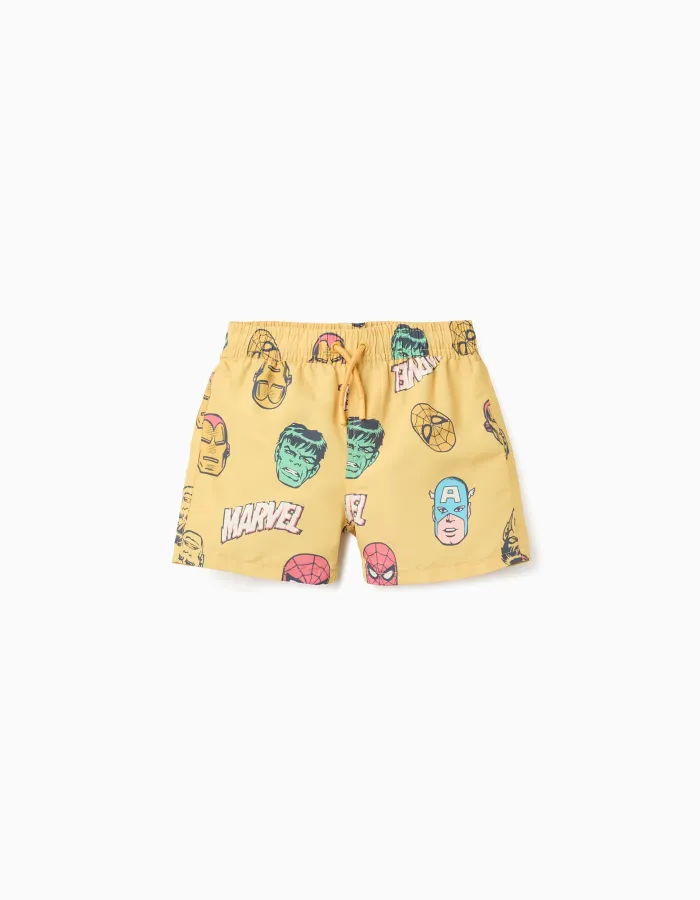 MAR SWIM SHORTS PES, DARK YELLOW