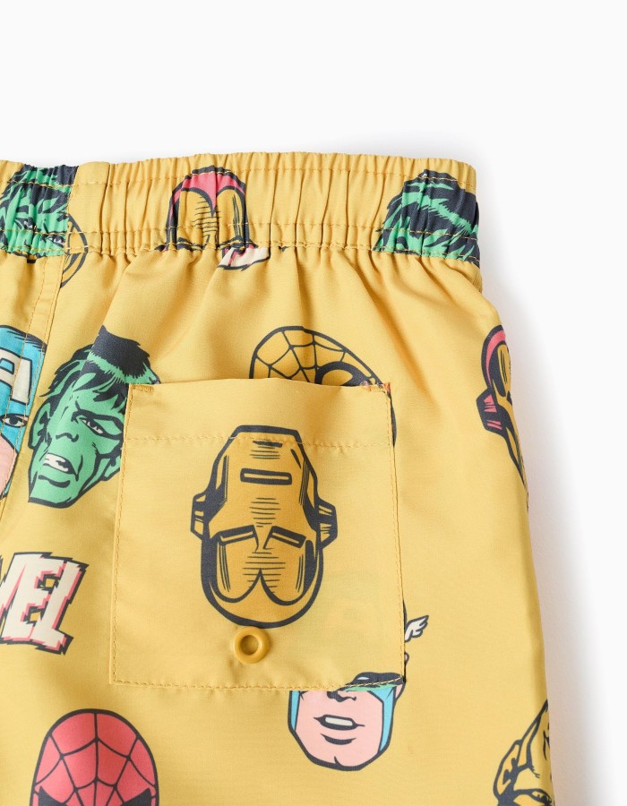 MAR SWIM SHORTS PES, DARK YELLOW