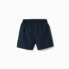 Pack of 2 plain/printed swim shorts with drawstring for boys, multicolour