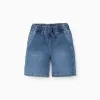 Denim Shorts with Drawstring for Boys 'Midi', Blue