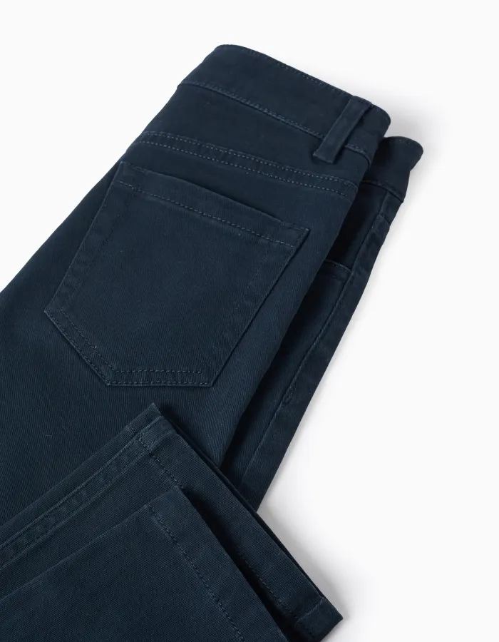 Straight Fit Jeans for Boys, Dark Blue