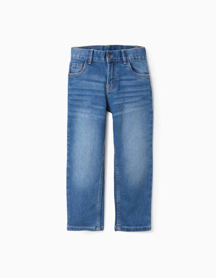 Straight Fit Jeans for Boys, Blue