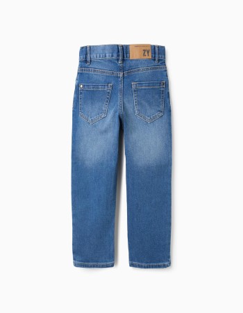 Straight Fit Jeans for Boys, Blue