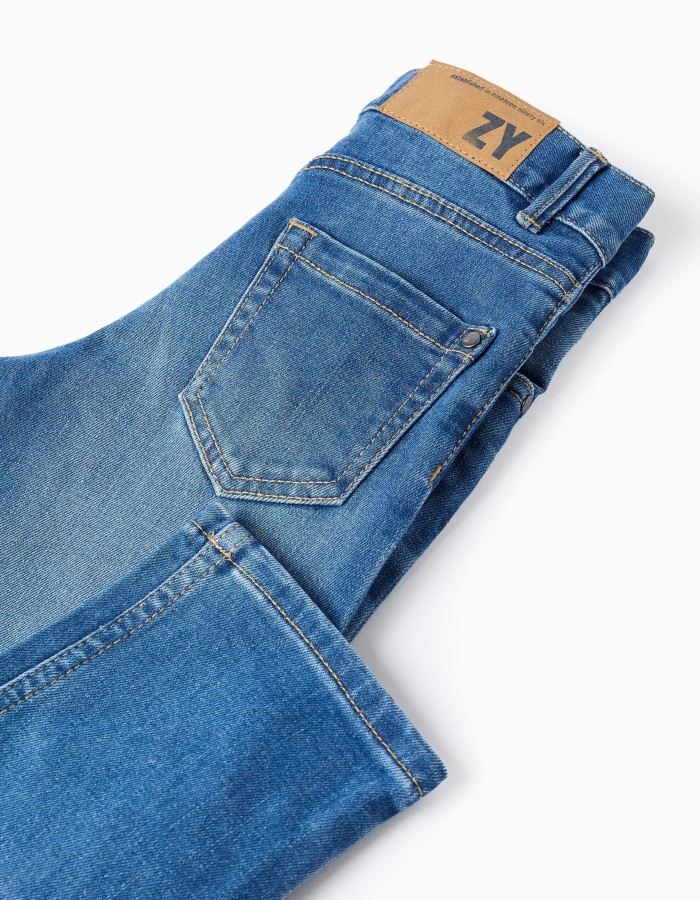 Straight Fit Jeans for Boys, Blue