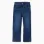 Straight fit denim trousers for boys, dark blue
