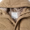 Padded Jacket with Hood for Boys, Brown