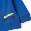 Hooded Cotton Jacket for Boys 'Bold Lines', Blue