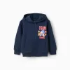 Cotton Hooded Jacket for Boys 'Sonic & Friends', Dark Blue
