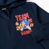Cotton Hooded Jacket for Boys 'Sonic & Friends', Dark Blue
