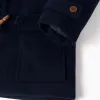 Hooded overcoat with quilted lining You&Me for boys, dark blue