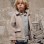 Wool effect coat with zip and flap pockets 'B&S' for boys, beige