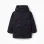 3-in-1 padded parka with hood for boys, navy blue/dark green