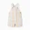 Checked cotton dungarees B&S for baby boys, white/yellow/blue/red