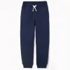Cotton Joggers for Boys, Dark Blue