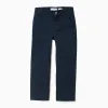 Twill Chino Trousers for Boys 'Slim Fit', Dark Blue