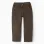 Corduroy Chino Trousers for Boys 'Straight Fit', Dark Green