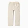Twill Cargo Trousers for Boys, Beige