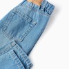 Cotton Denim Trousers for Boys 'Baggy Fit', Blue
