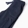 Chevron Interlock Trousers for Boys 'Straight', Dark Blue
