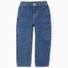 Cargo Jeans in Cotton for Boys 'Baggy Fit', Blue